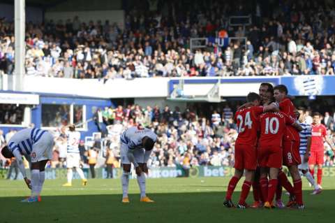 Liverpool sufre para ganar al colista Queen’s Park Rangers