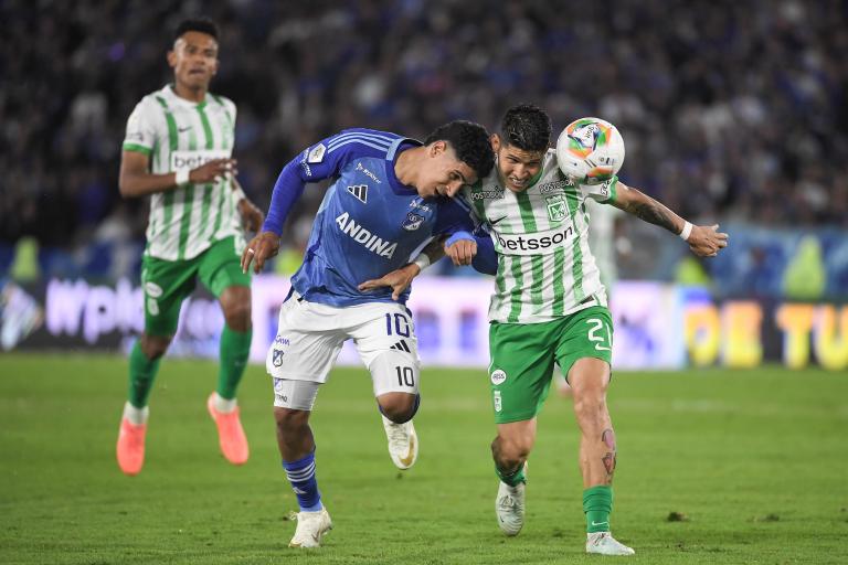 En fotos: Así se vivió el duelo entre Millonarios y Atlético Nacional en El Campín