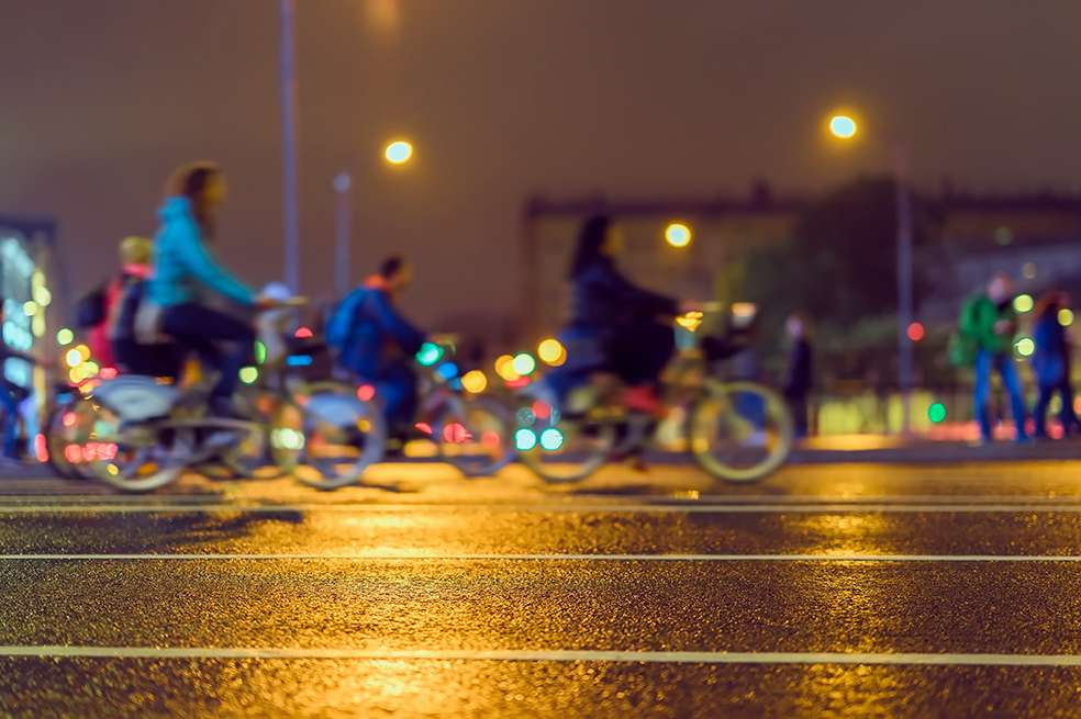 El Distrito dispondrá de nueve recreovías para quienes salgan a la ciclovía nocturna.  / iStock