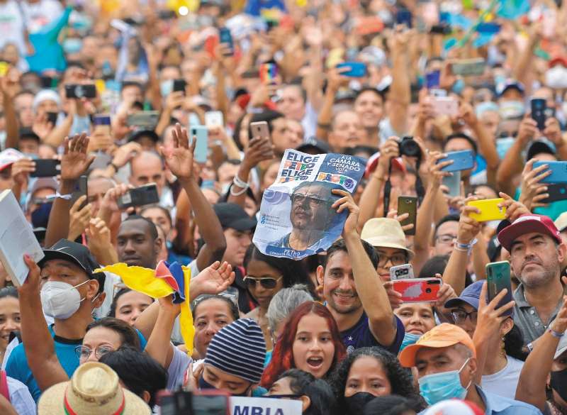 La posesión de Petro contará con eventos culturales en varias plazas. / AFP