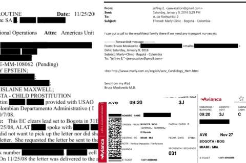 Los otros hilos de los archivos de Epstein en Colombia