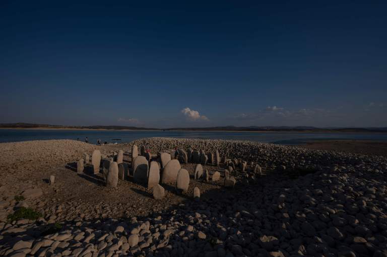 En imágenes: los históricos monumentos que dejó al descubierto la sequía en España