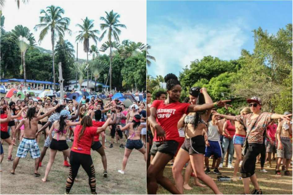 Imágenes de la primera edición del Black Sound Reggae Camping, en 2015. / Cortesía: Bongo Crash.