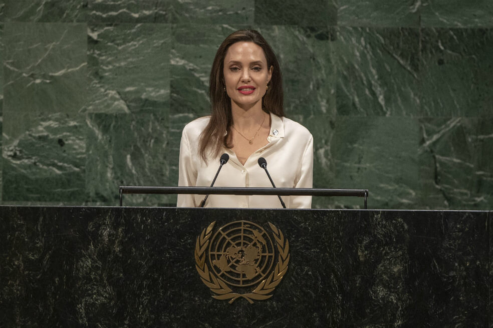 Angelina Jolie ya habría presentado documentos ante el tribunal del caso, que respaldarían su acusación contra Brad Pitt. / Archivo