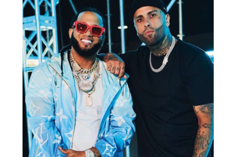 Nicky Jam y El Alfa.