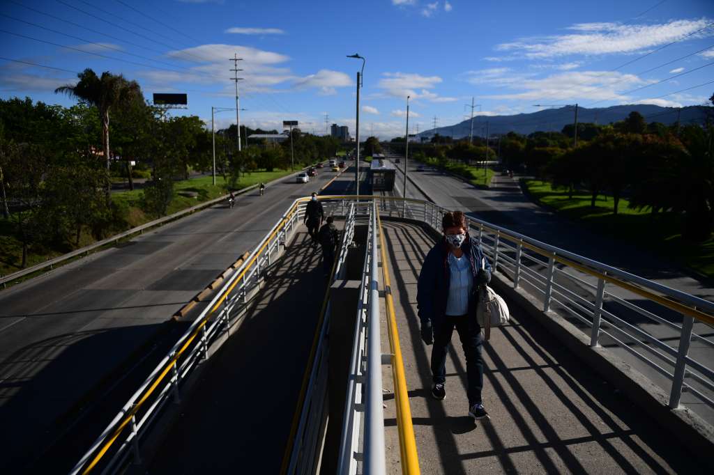 Recorrido por algunas calles de Bogotá que se encuentra en cuarentena estricta durante la Pandemia del Covid – 19