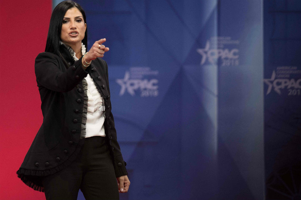 Dana Loesch, vocera de la Asociación Nacional del Rifle.  / AFP