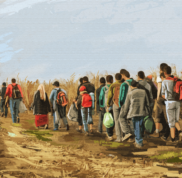 Migrantes climáticos.