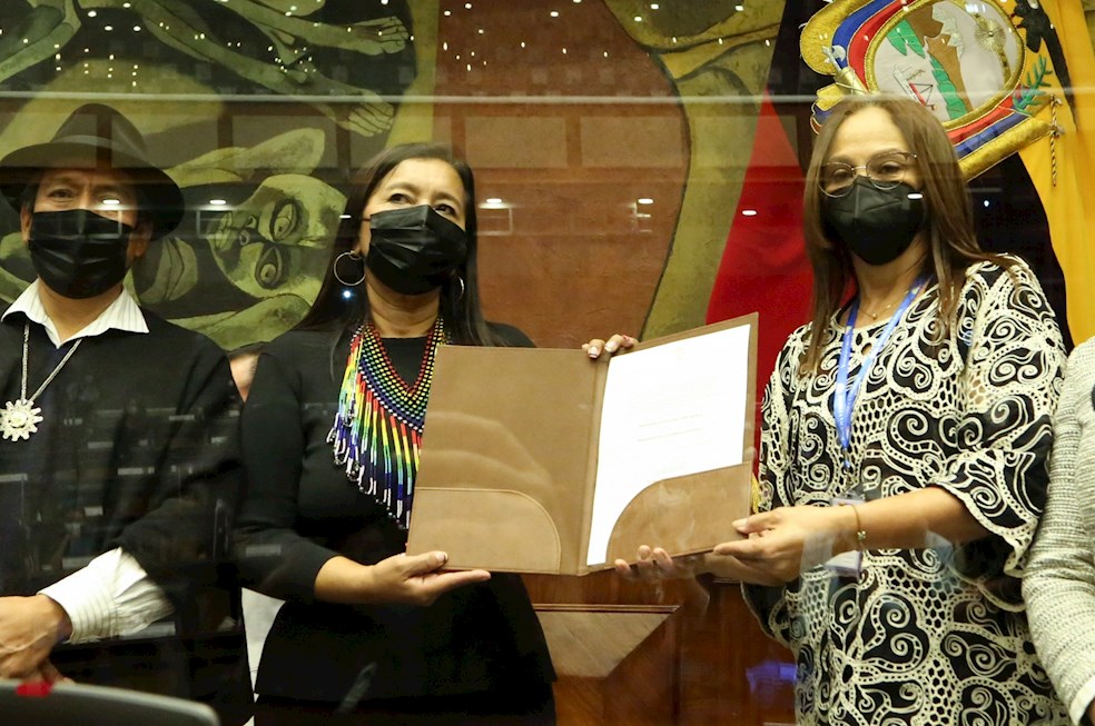Llori, quien se considera una perseguida política del gobierno de Correa, en el que fue encarcelada por liderar una protesta en demanda de recursos como gobernadora de su natal provincia amazónica de Orellana (este), al asumir el cargo expresó el respaldo de Pachakutik a Lasso, al que se oponía.