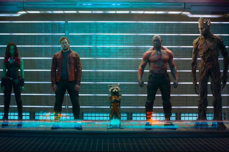 Imagen de "Guardianes de la Galaxia".