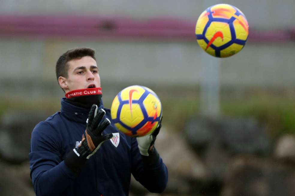 Kepa Arrizabalaga, nuevo arquero del Real Madrid. / EFE