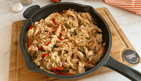 Domingo de cacerola de pollo y vegetales