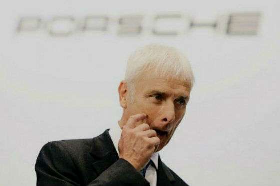 Matthias Mueller, jefe de la unidad Porsche, tendría el apoyo de miembros de la familia que controla una participación mayoritaria de Volkswagen. / Bloomberg