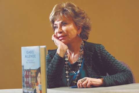 Isabel Allende: “Mis novelas están todas inspiradas en aspectos negativos de mi infancia”