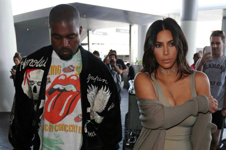 Kim Kardashian y Kanye West, peleados por una canción muy «íntima»