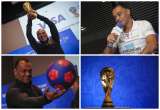 Cafú está en Colombia con la Copa Mundo
