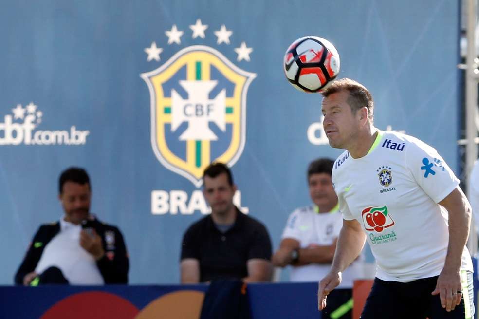 Dunga, el entrenador de la selección de Brasil. / EFE