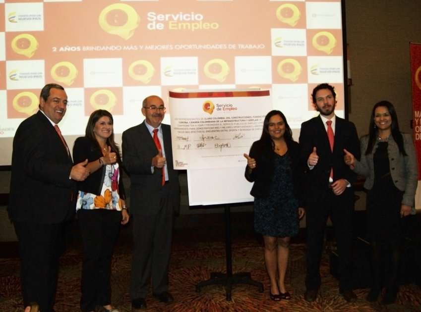 Varias empresas firmaron un pacto para seguir ayudando la labor del Servicio Público de Empleo