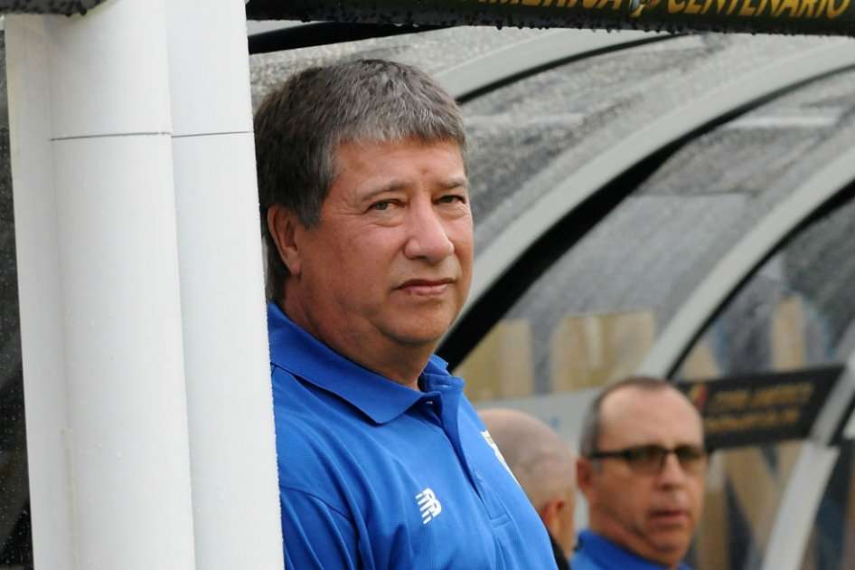 Hernán Darío Gómez, director técnico colombiano de la selección de Panamá. / EFE