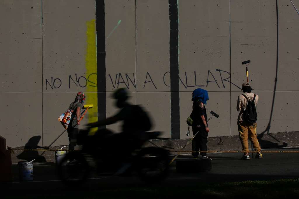 Mural "Las cuchas tienen razón"