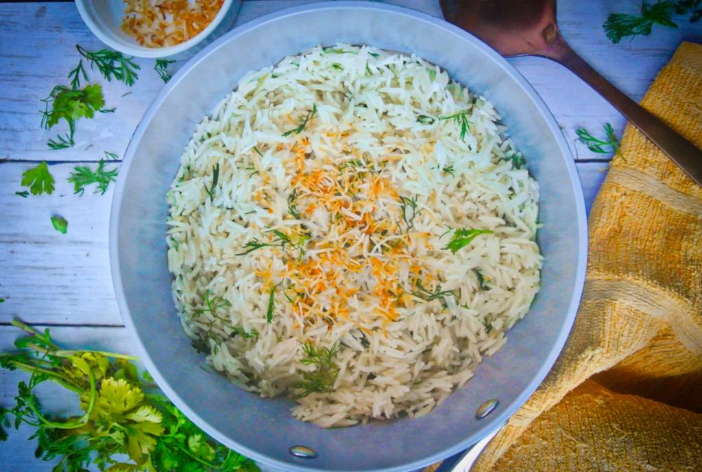 Arroz con coco sin azúcar adicionada