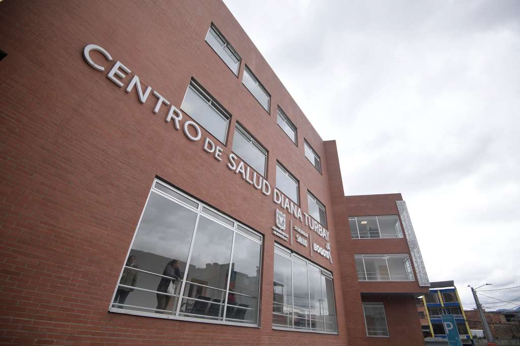 Fachada de este centro de salud.