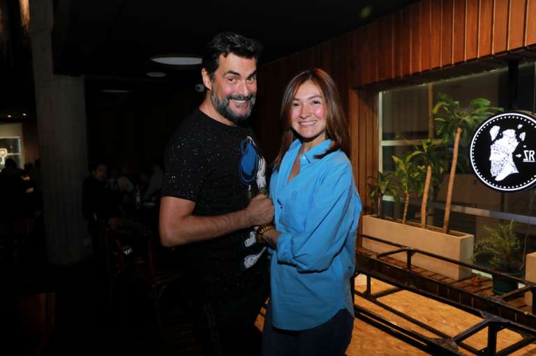 Rafa Taibot y Paula Diaz