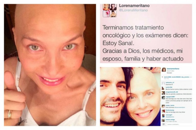 Lorena Meritano anuncia que superó el cáncer