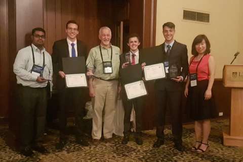 Estudiantes colombianos ganan competencia internacional en EE.UU.