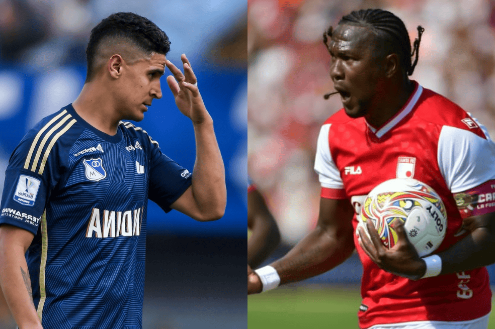 Santa Fe es uno de los punteros de la tabla, mientras que Millonarios está en la parte baja de la clasificación.