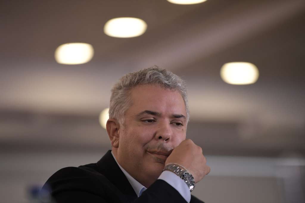 Presidente de Colombia, durante una entrevista realizada en las instalaciones de El Espectador.