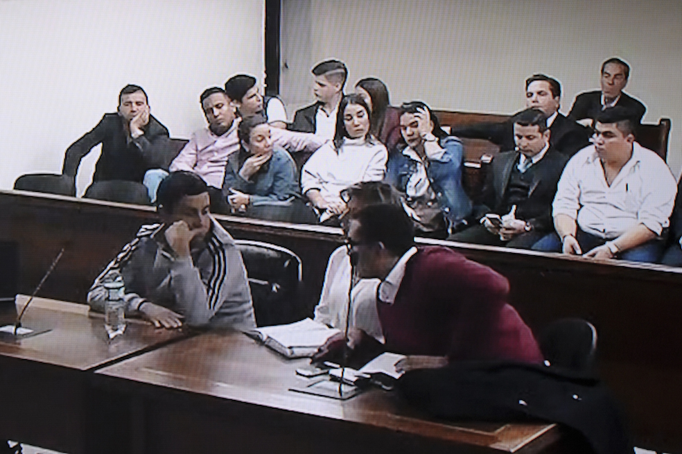 Jorge Iván Díaz durante la audiencia en los Juzgados de Paloquemao en Bogotá.  / Mauricio Alvarado - El Espectador