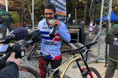 Rafael Gutiérrez, el rey del downhill en América