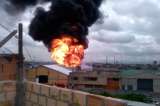 Incendio en el sur de Bogotá deja siete heridos