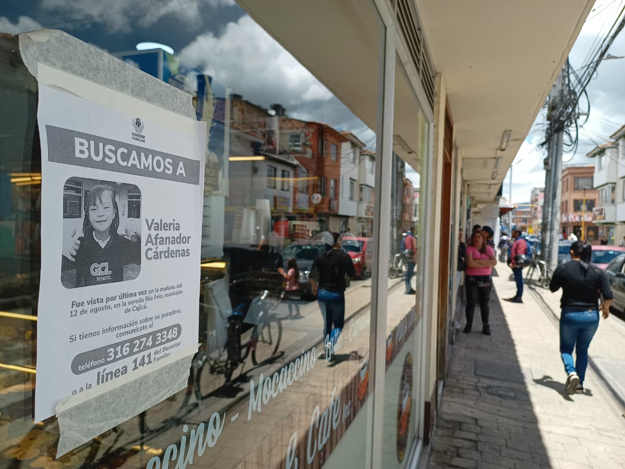 Hay luto en Cajicá por la muerte de la niña Valeria Afanador, de 10 años, quien desapareció el 12 de agosto y la encontraron el 29, en zona rural del municipio.