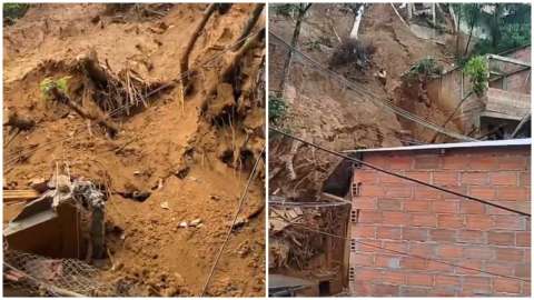 Nuevo derrumbe en zona con orden de evacuación en Villatina, Medellín