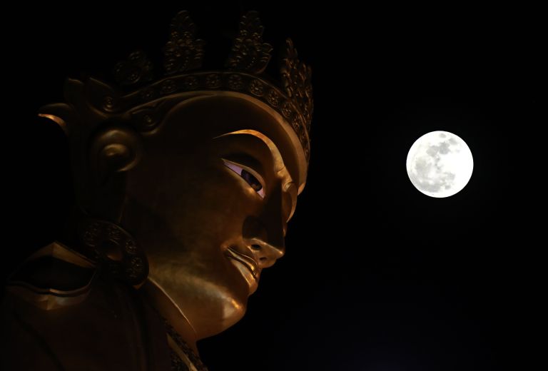 (FOTOS) Así se vio la súper luna en el mundo