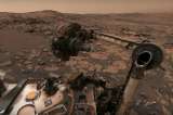 Así es la imagen de la tormenta de polvo en Marte captada por el robot Curiosity