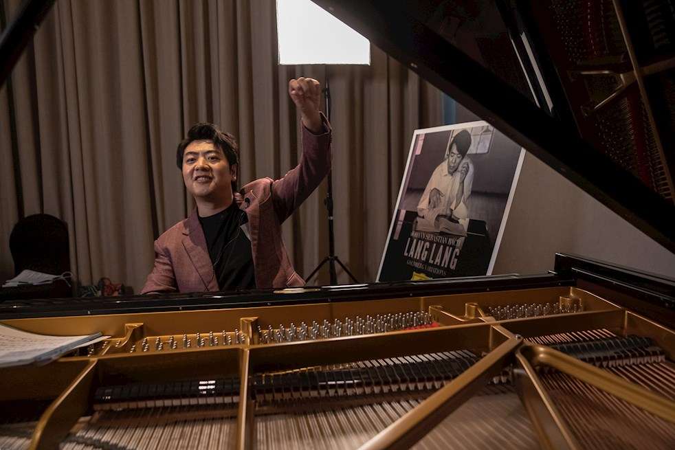 El pianista chino Lang Lang dedicó más de 20 años al estudio de "Las variaciones Goldberg" de Johann Sebastian Bach.