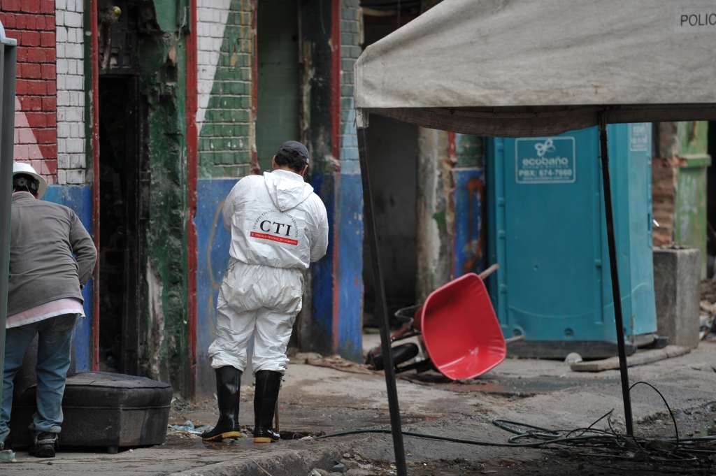 Agentes del CTI, realizaron una inspección en busca fosas en el Bronx.