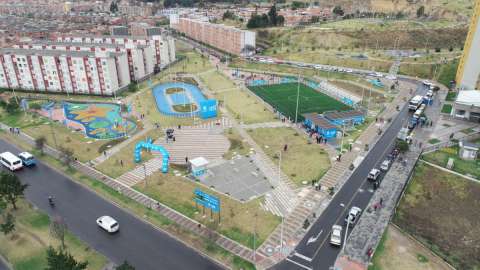 Distrito entrega parque taller El Ensueño, en Ciudad Bolívar
