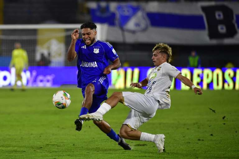 Millonarios, con gol de Falcao, logró su primera victoria del semestre frente a Águilas