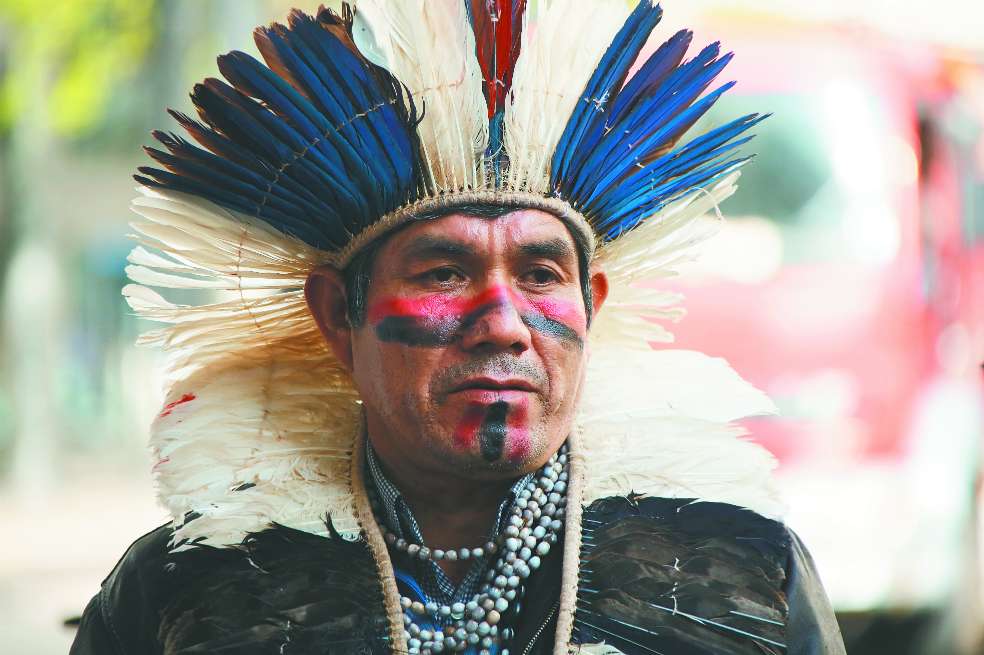Ava Taparendy tiene cincuenta años, es profesor de historia, graduado de la Universidad Federal de los Grandes Dourados. / Cortesía Survival
