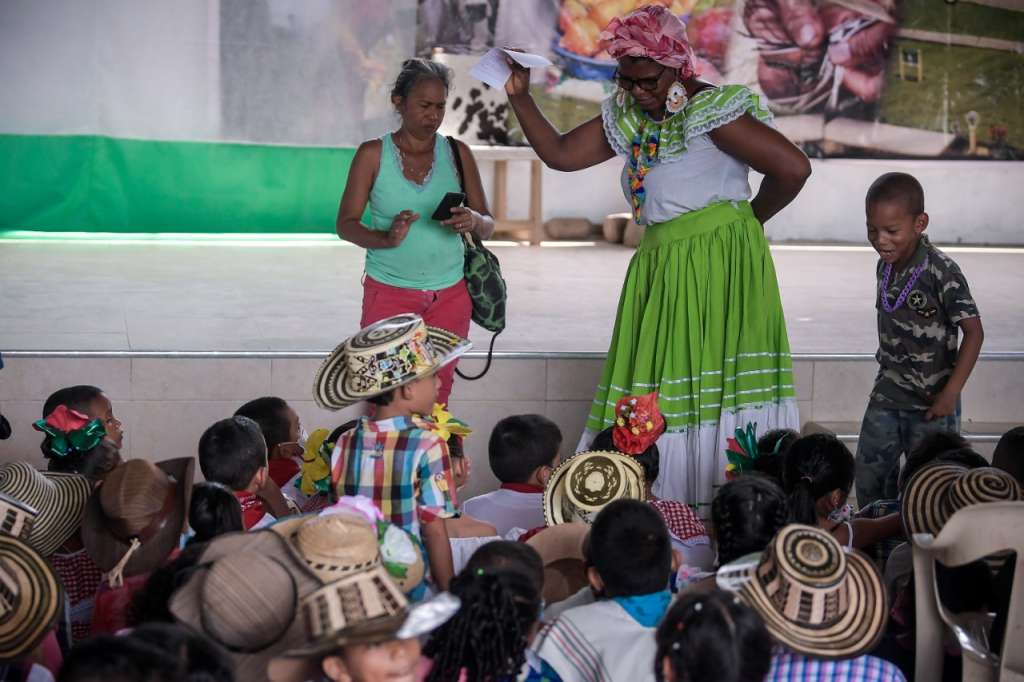 Gloria García, cantadora de bullerengue de Montería.