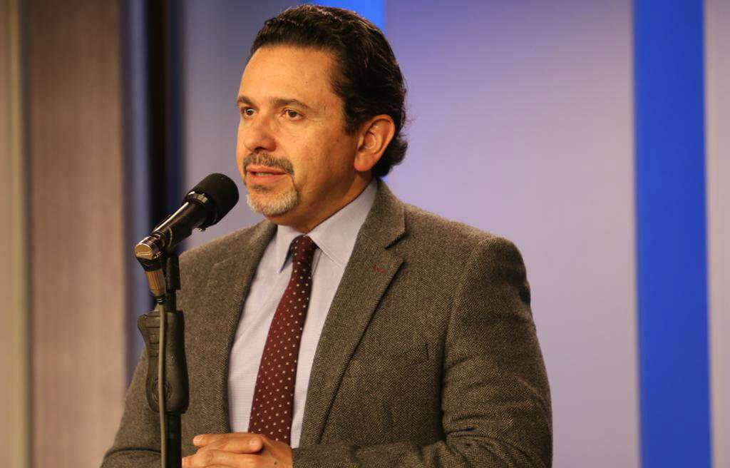 El alto comisionado Miguel Ceballos aplaudió la circular publicada este 22 de agosto por la Interpol. / Cortesía Oficina del alto comisionado de Paz