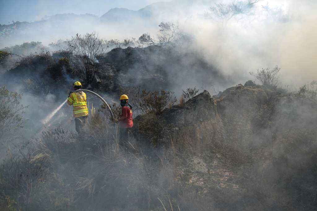 Incedios en Bogotá. Cerro el Cable y Ciudad Bolívar