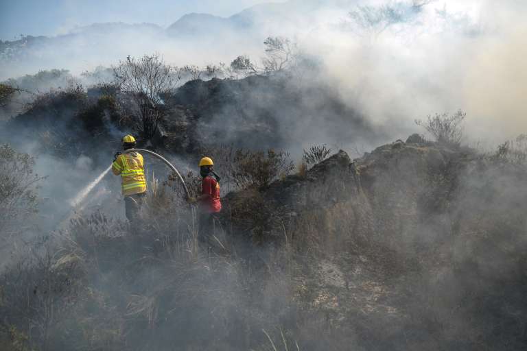 Incedios en Bogotá. Cerro el Cable y Ciudad Bolívar