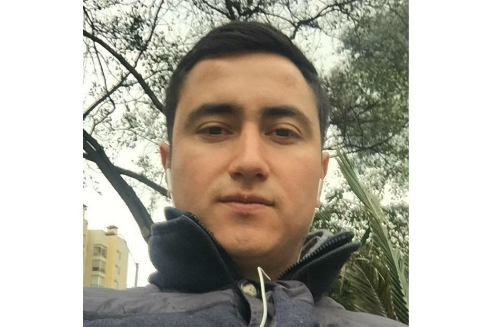 El subteniente Camilo Ojeda Eraso.