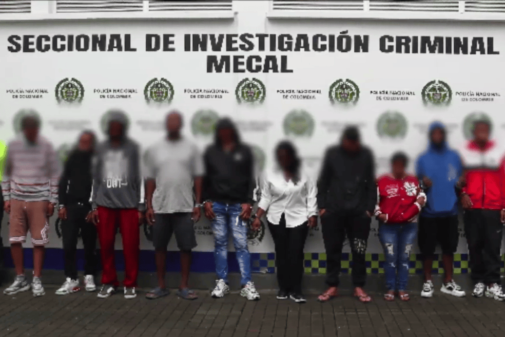 Las 582 capturas se dieron en departamentos como Cesar, Cauca y Nariño.
