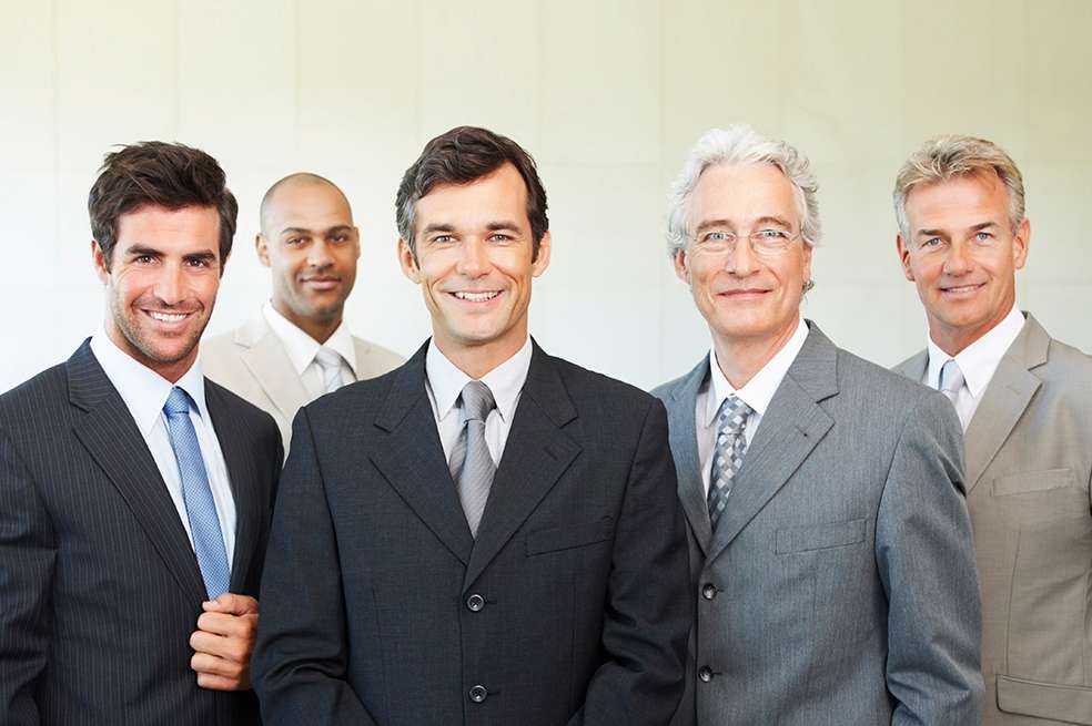 Hombres de 40 y 50 años